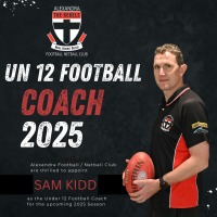 Under 12 Football Coach - Sam Kidd - 0400 886 413